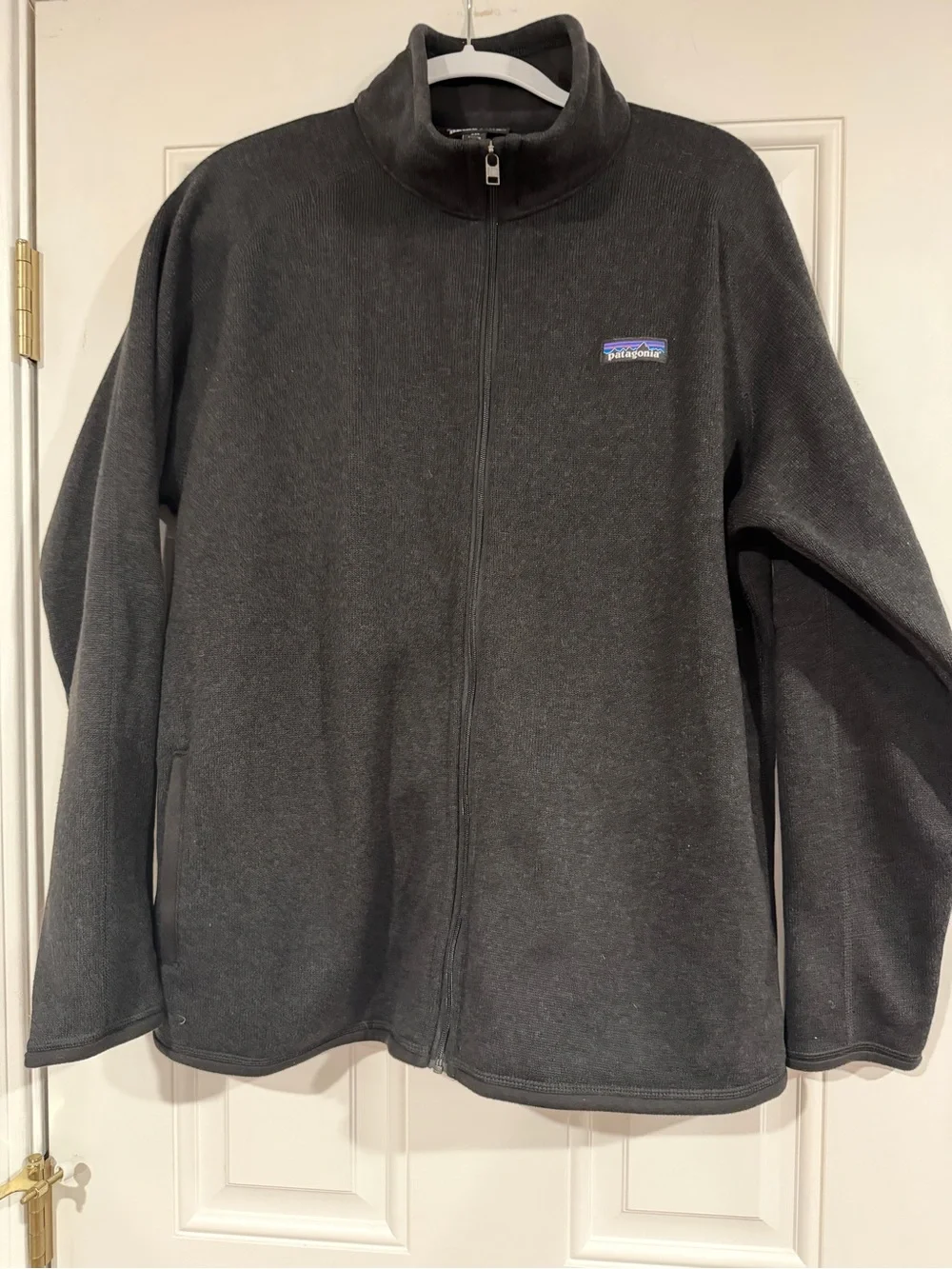 Patagonia women’s XXL Dark Charcoal Full-Zip Fleece Jacket